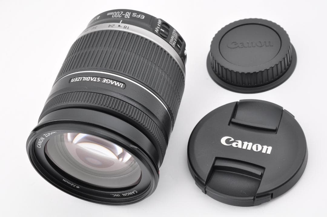 レンズ(ズーム) Canon EF-S 18-200mm f/3.5-5.6 IS #FI08