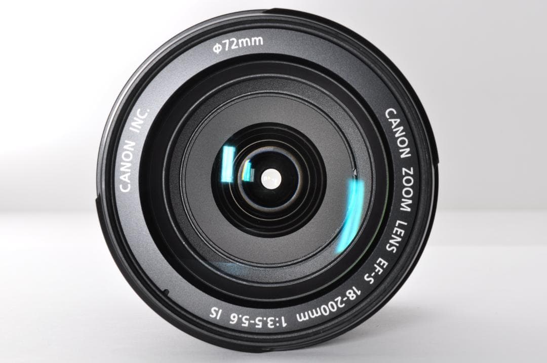 レンズ(ズーム) Canon EF-S 18-200mm f/3.5-5.6 IS #FI08