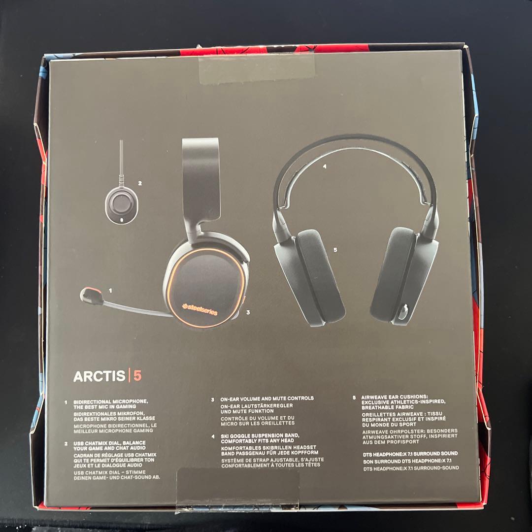 ヘッドホン STEELSERIES ARCTIS 5 BLACK