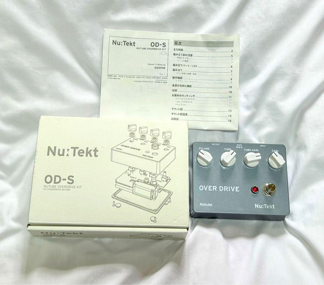 【美品】KORG Nu:Tekt OD-S 真空管オーバードライブ