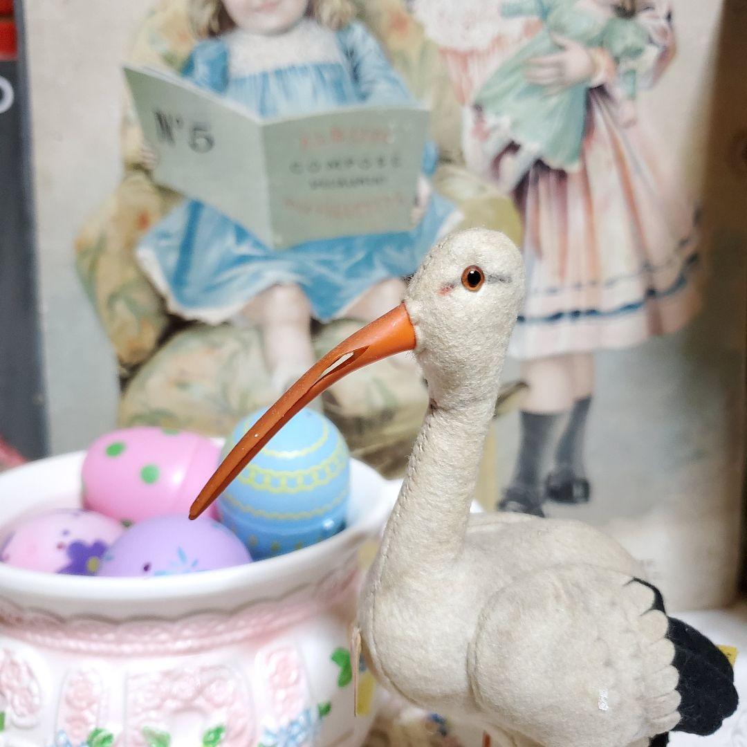 オールドシュタイフ　コウノトリ　アデバー