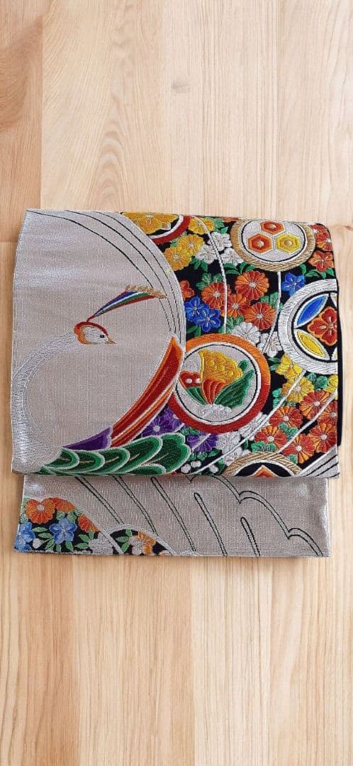 京紅型 栗山吉三郎　振袖（袋帯・小物セット）