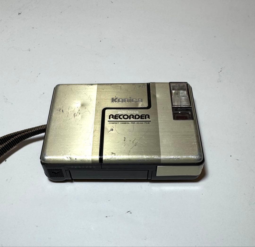 フィルムカメラ Konica RECORDER #2420