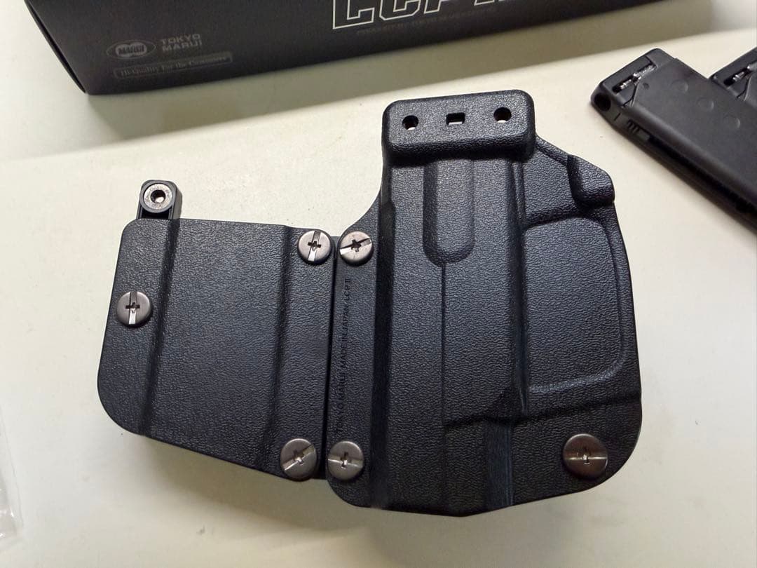 東京マルイ　LCP II エアガン ブラック　ホルダー付き