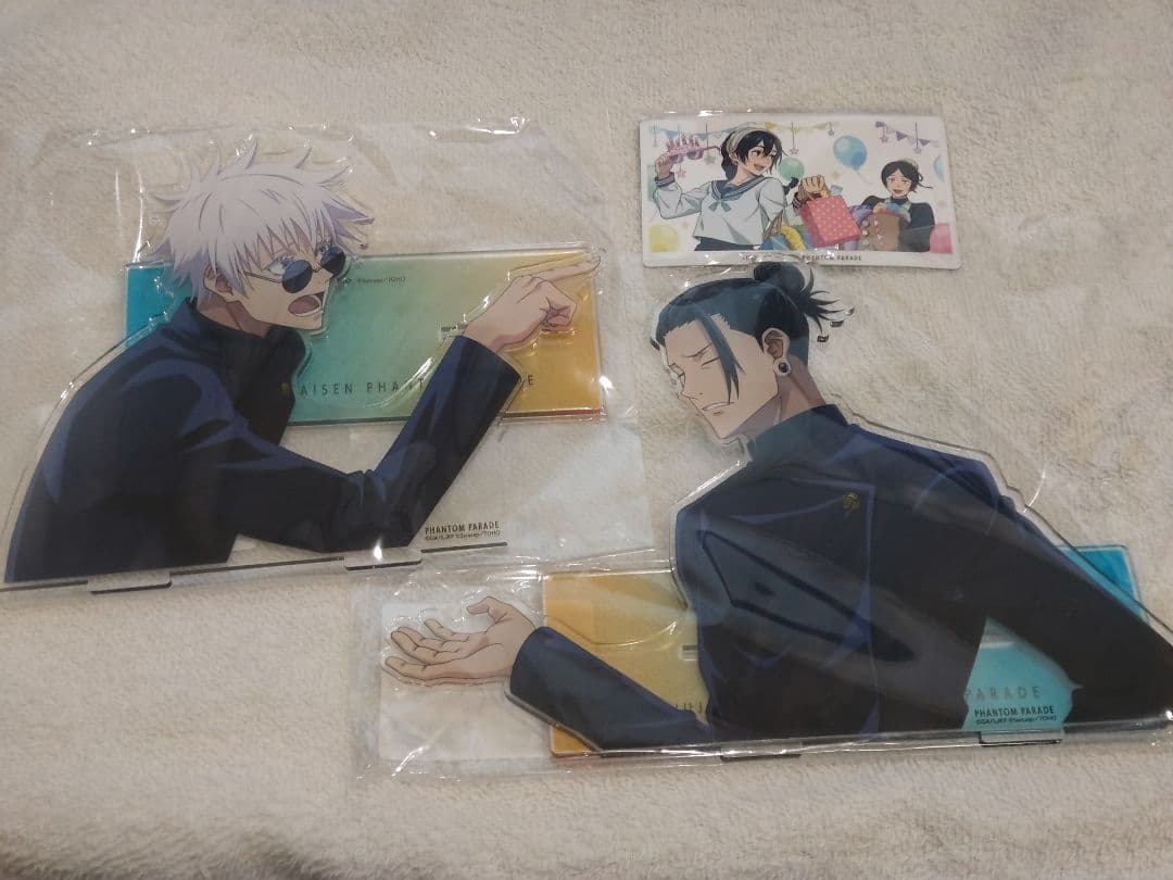 呪術廻戦 ファンパレくじ 懐玉・玉折 アクリルスタンド 五条悟 夏油傑