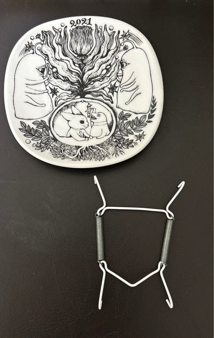 ボリス雑貨店　　猫　2021年　イヤープレート　ヒグチユウコ 非売品