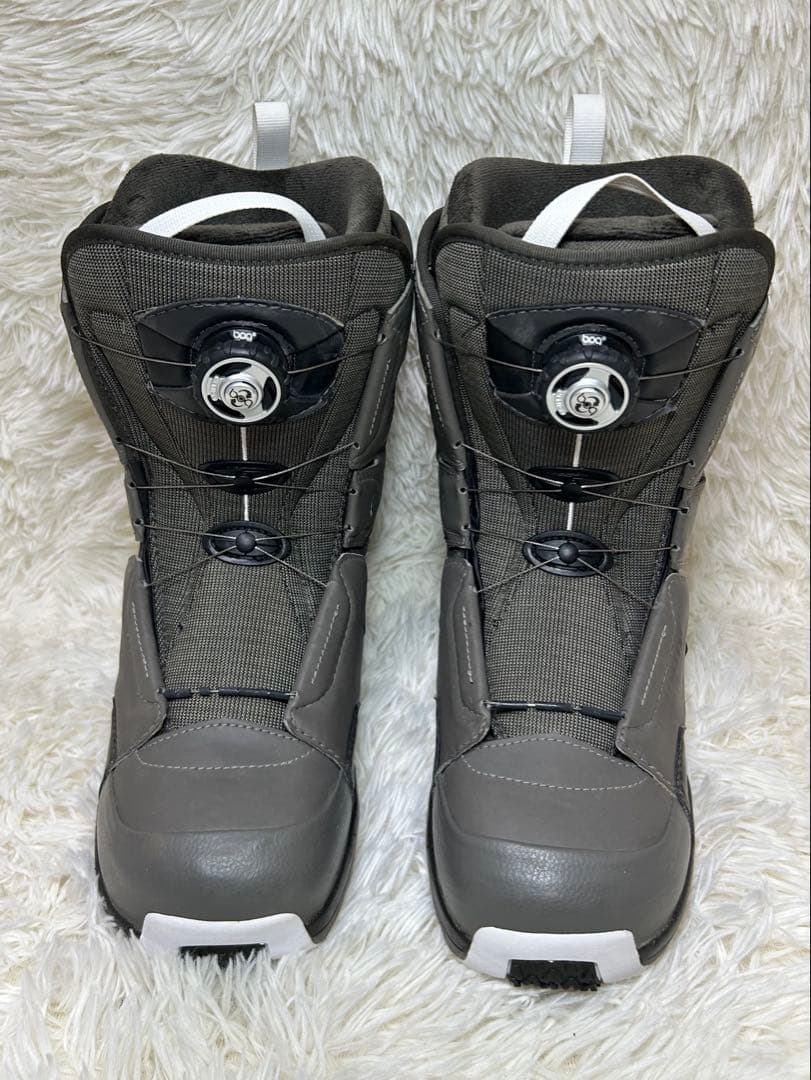 Salomon BOA スノーボードブーツ スノボー　メンズ　グレー　25.5