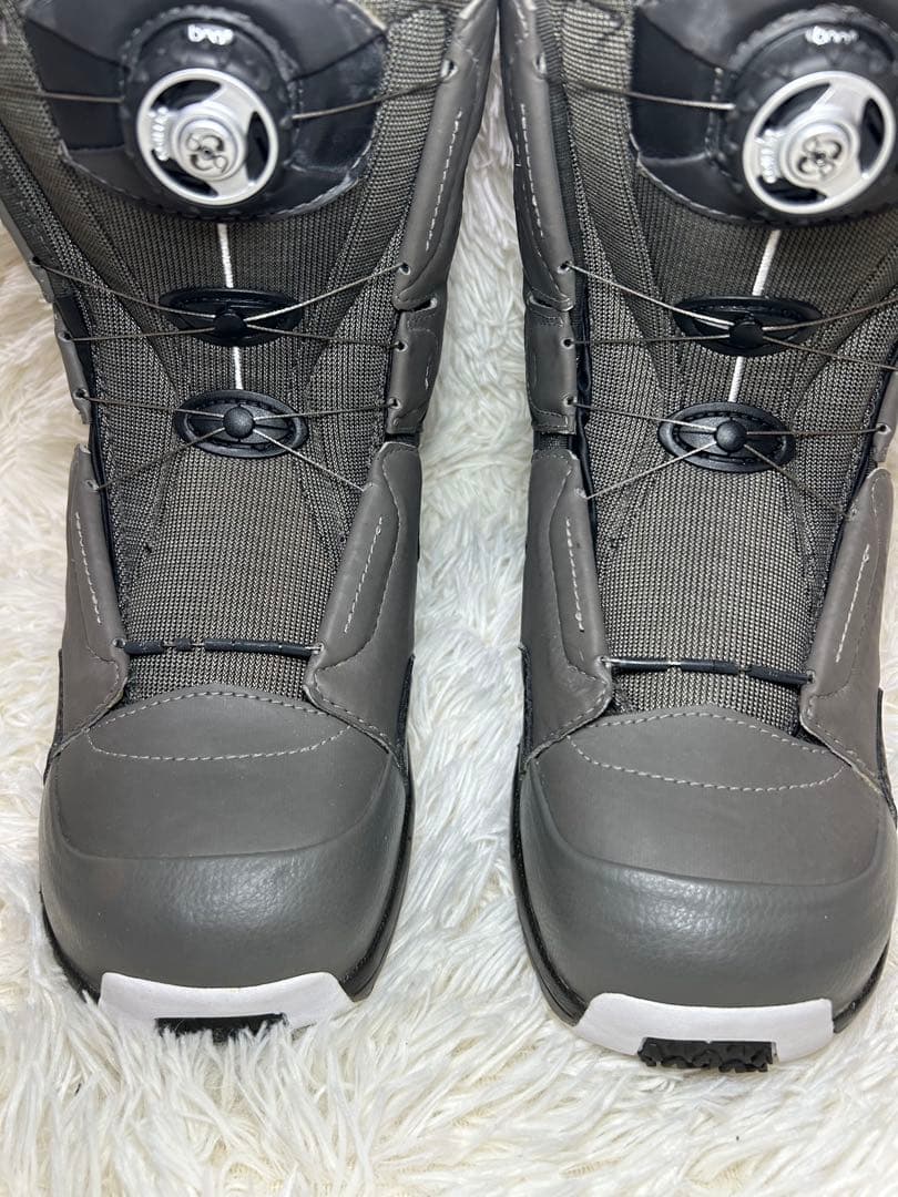 Salomon BOA スノーボードブーツ スノボー　メンズ　グレー　25.5