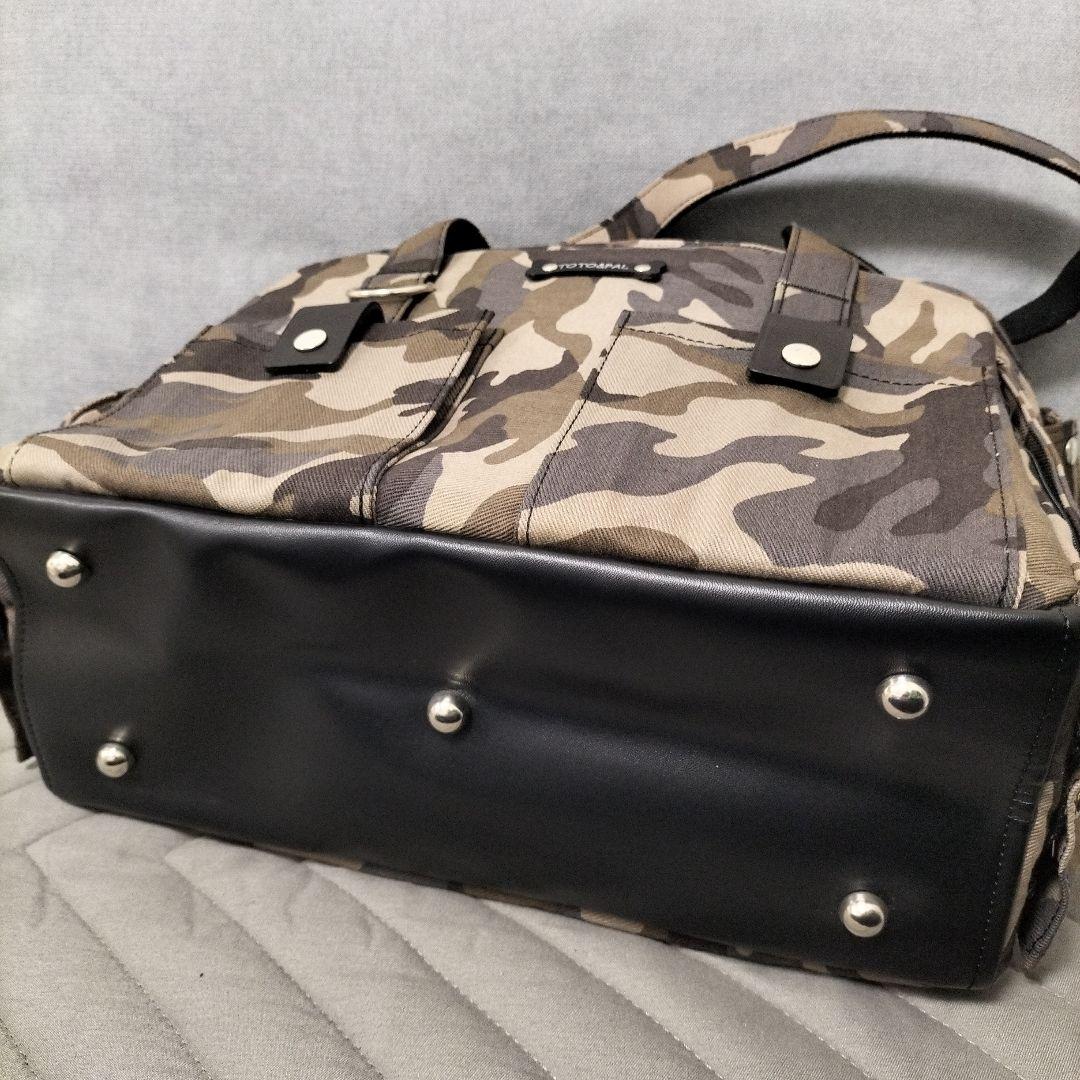 【未使用】Toto&Pal 迷彩柄キャリーバッグ　小型犬用