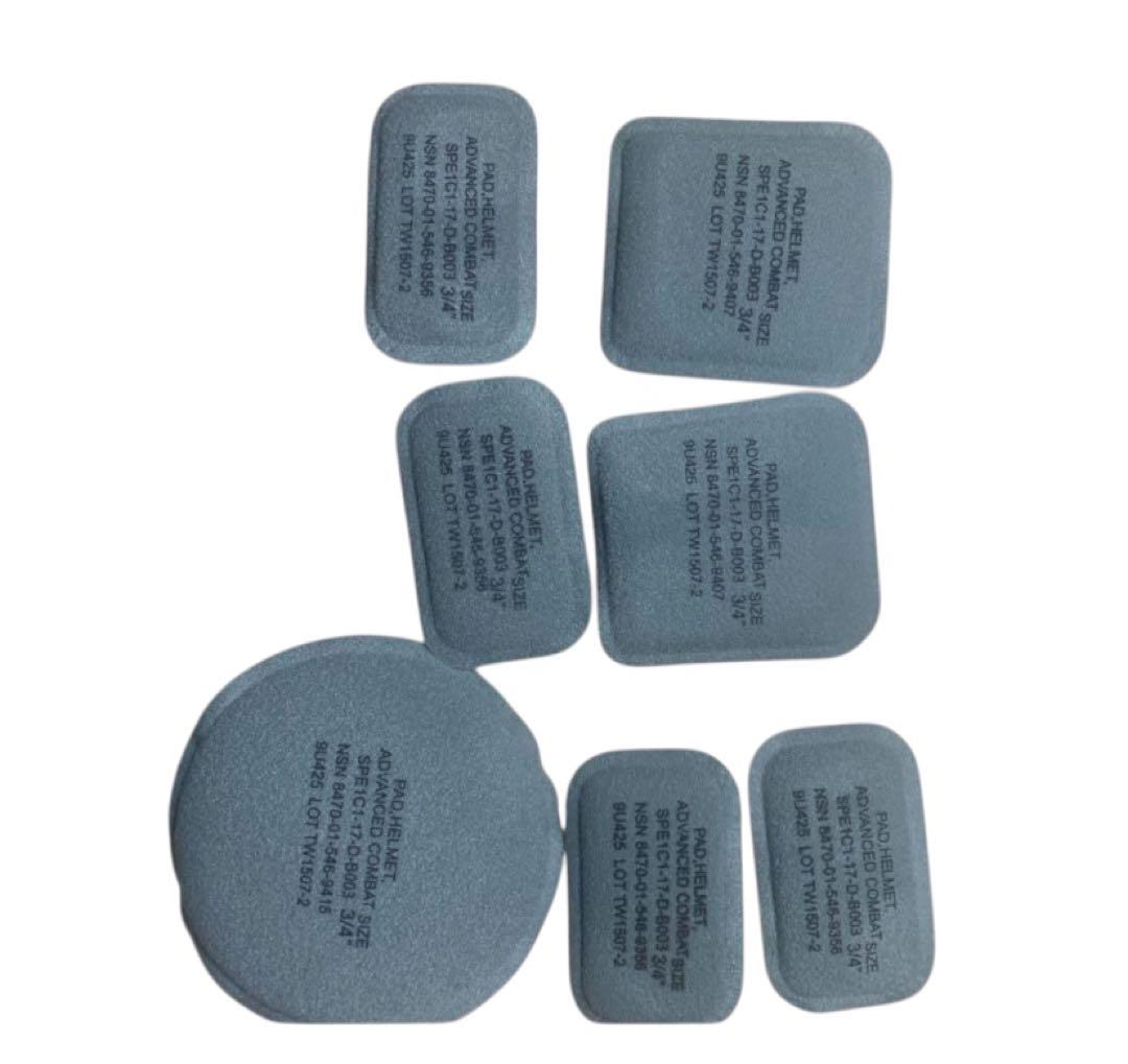 中古ミリタリーヘルメット アゴ紐 パッドセット XLサイズ