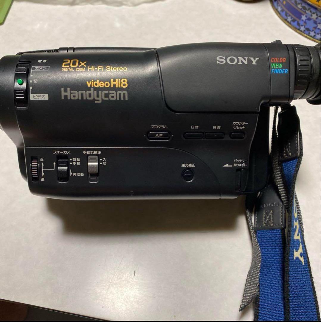 SONY Handycam Hi8 ビデオカメラ本体 CCD-TR830 8ミリ