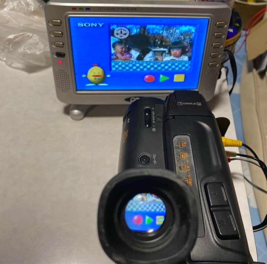 SONY Handycam Hi8 ビデオカメラ本体 CCD-TR830 8ミリ