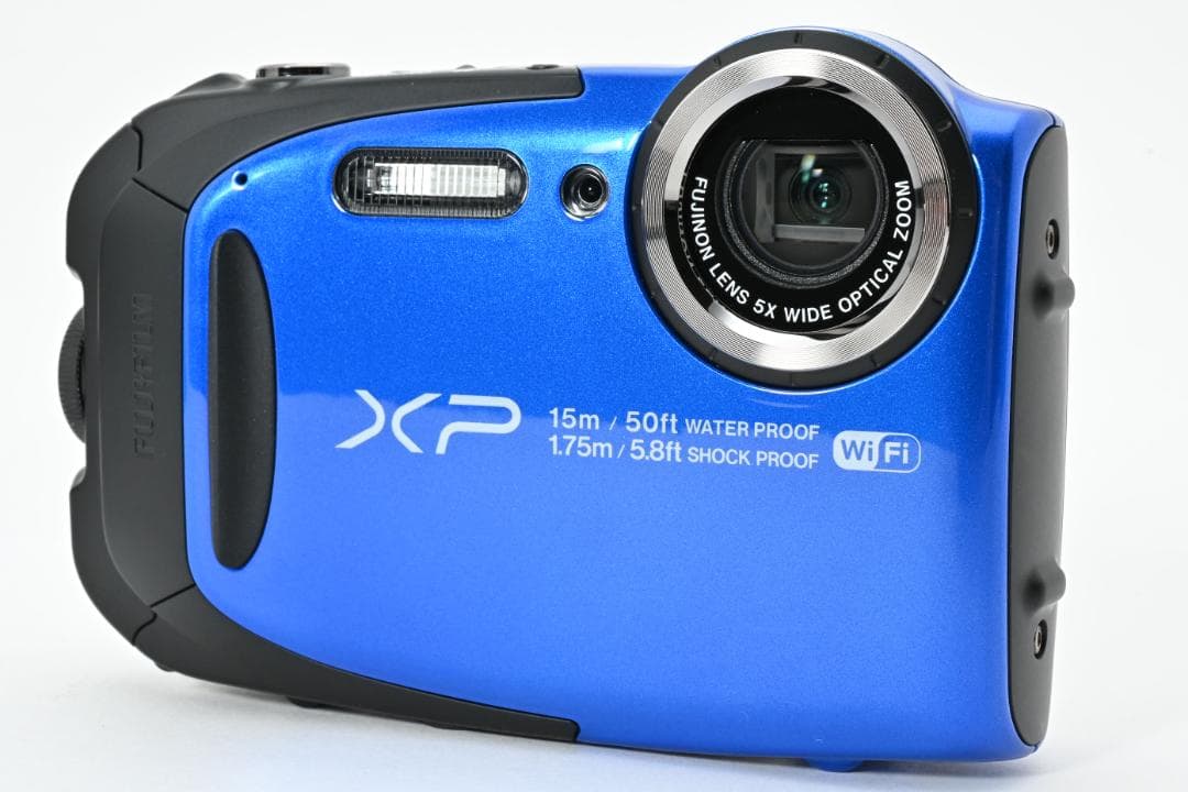 【ほぼ新品】FUJIFILM FINEPIX XP80 ブルー　動作確認済