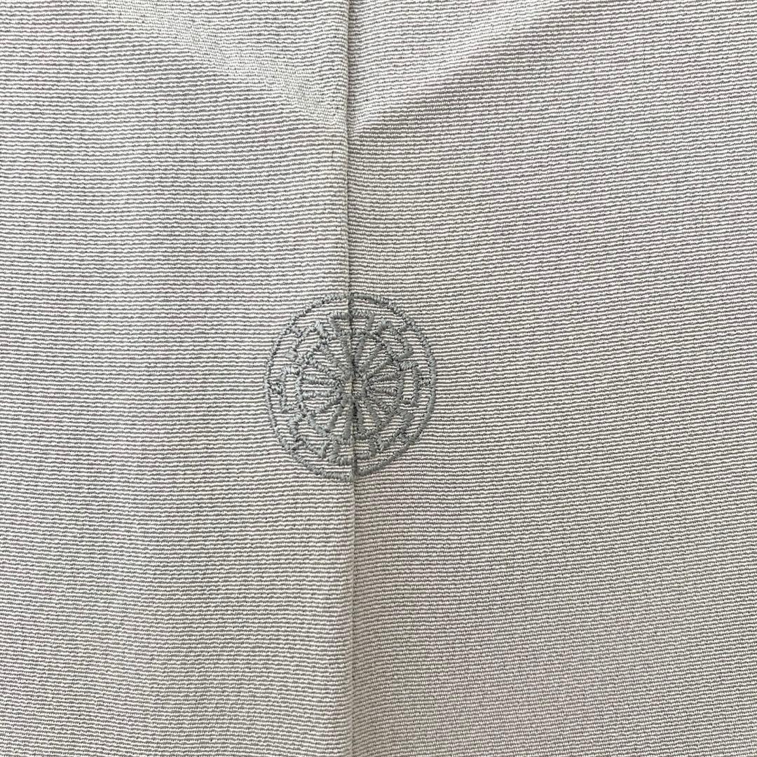 ★fscdbekym★蝶の刺繍 一つ紋 付下げ 着物 NO88