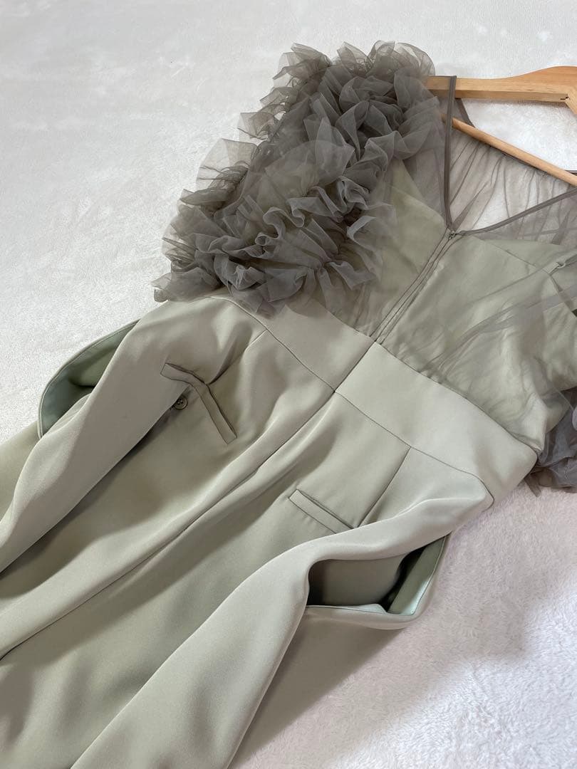 LAGUNAMOON LADYチュールドッキングコンビネゾン ミント WEB限定