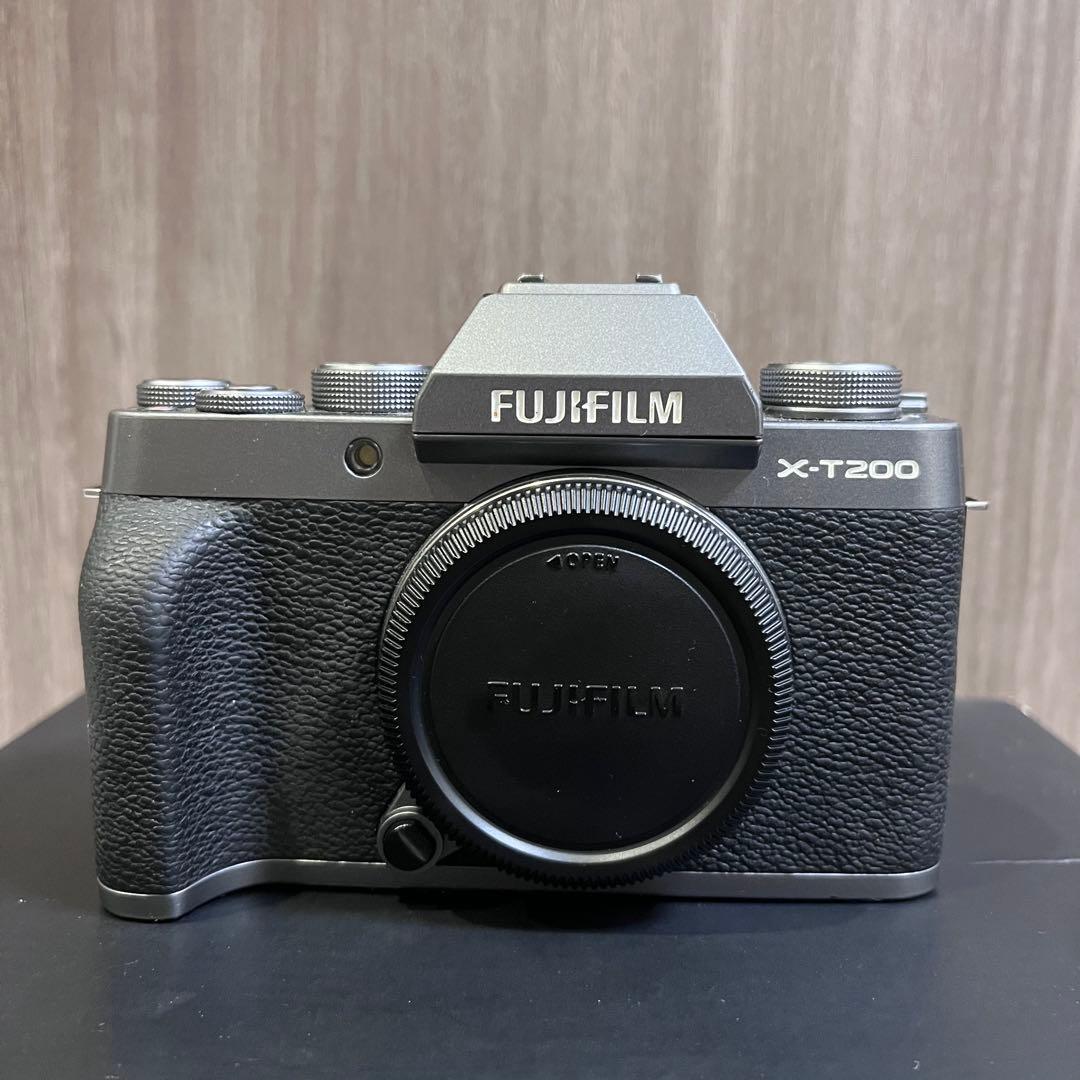Fujifilm X-T200 純正レンズ2個・説明書等書類付き
