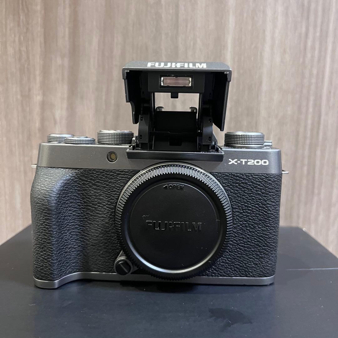 Fujifilm X-T200 純正レンズ2個・説明書等書類付き