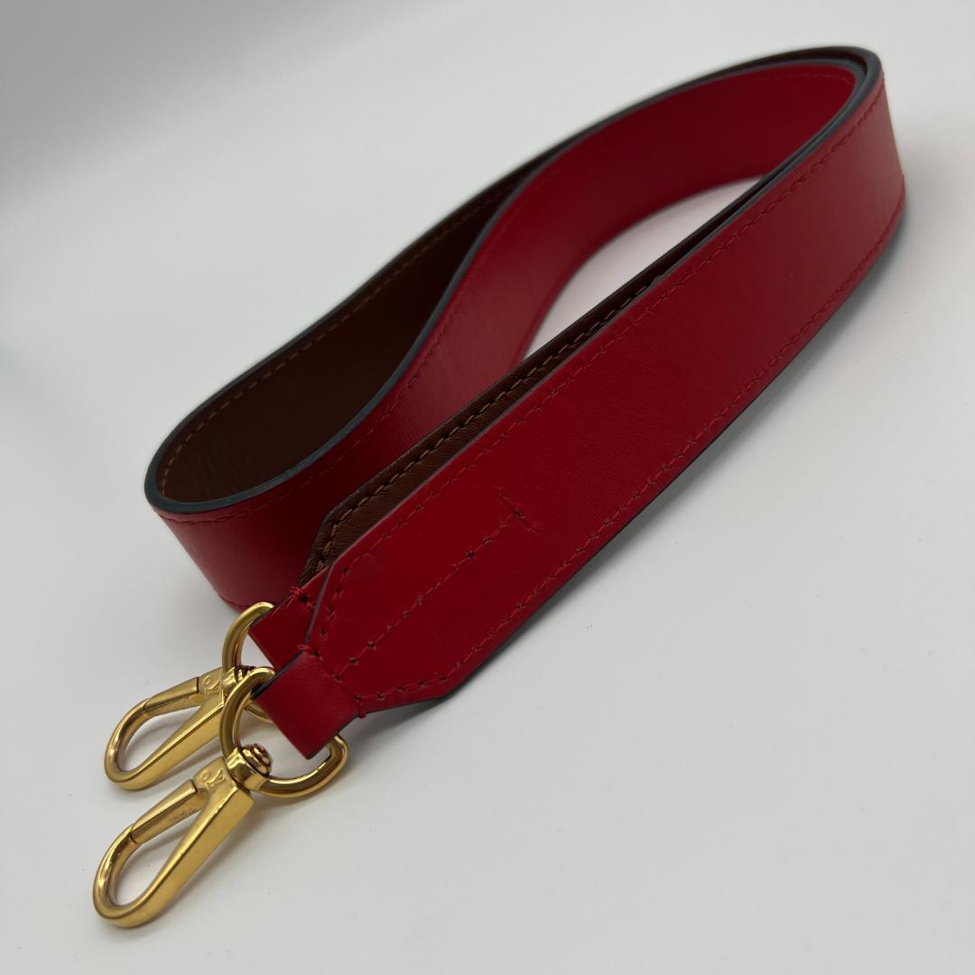 LOUIS VUITTON ルイヴィトン レザーショルダーストラップ 100cm