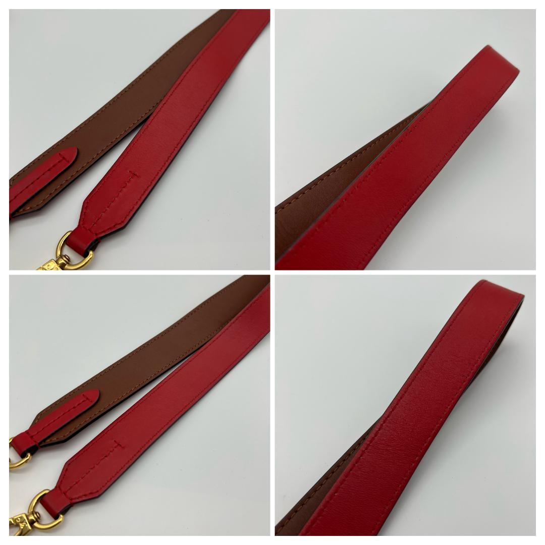 LOUIS VUITTON ルイヴィトン レザーショルダーストラップ 100cm