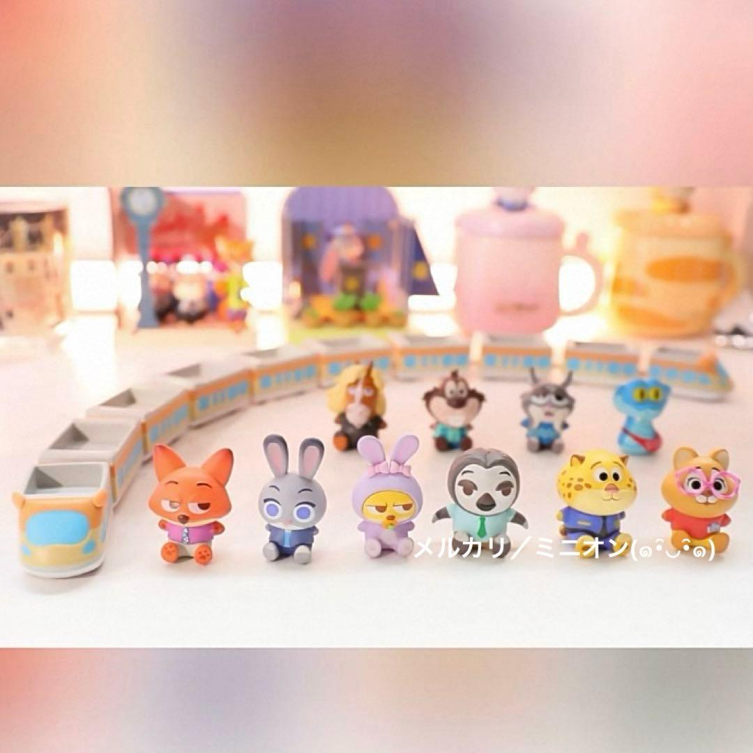 MORSTORM ズートピア トレインパレード フィギュア 10種セット