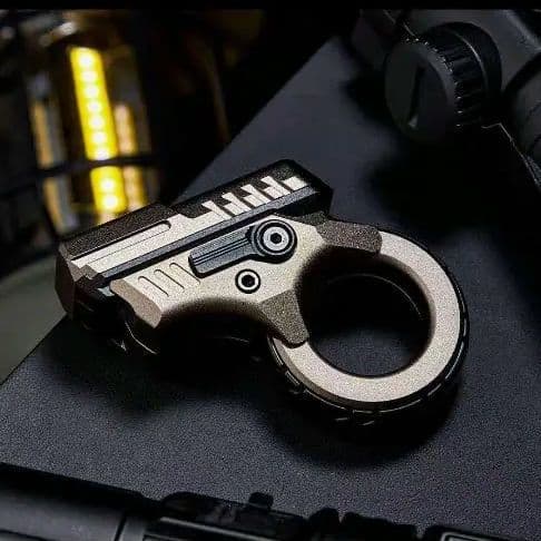 【新品未開封】ガンタイプ　フィジェットトイ　サンドブラスト　スライダー　EDC