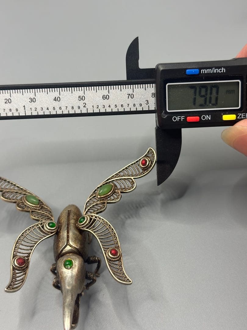 金属製昆虫ブローチセット