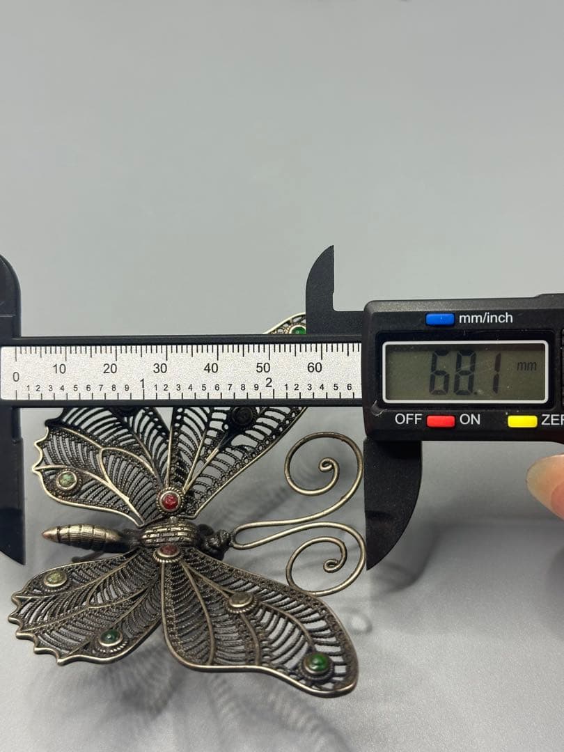 金属製昆虫ブローチセット