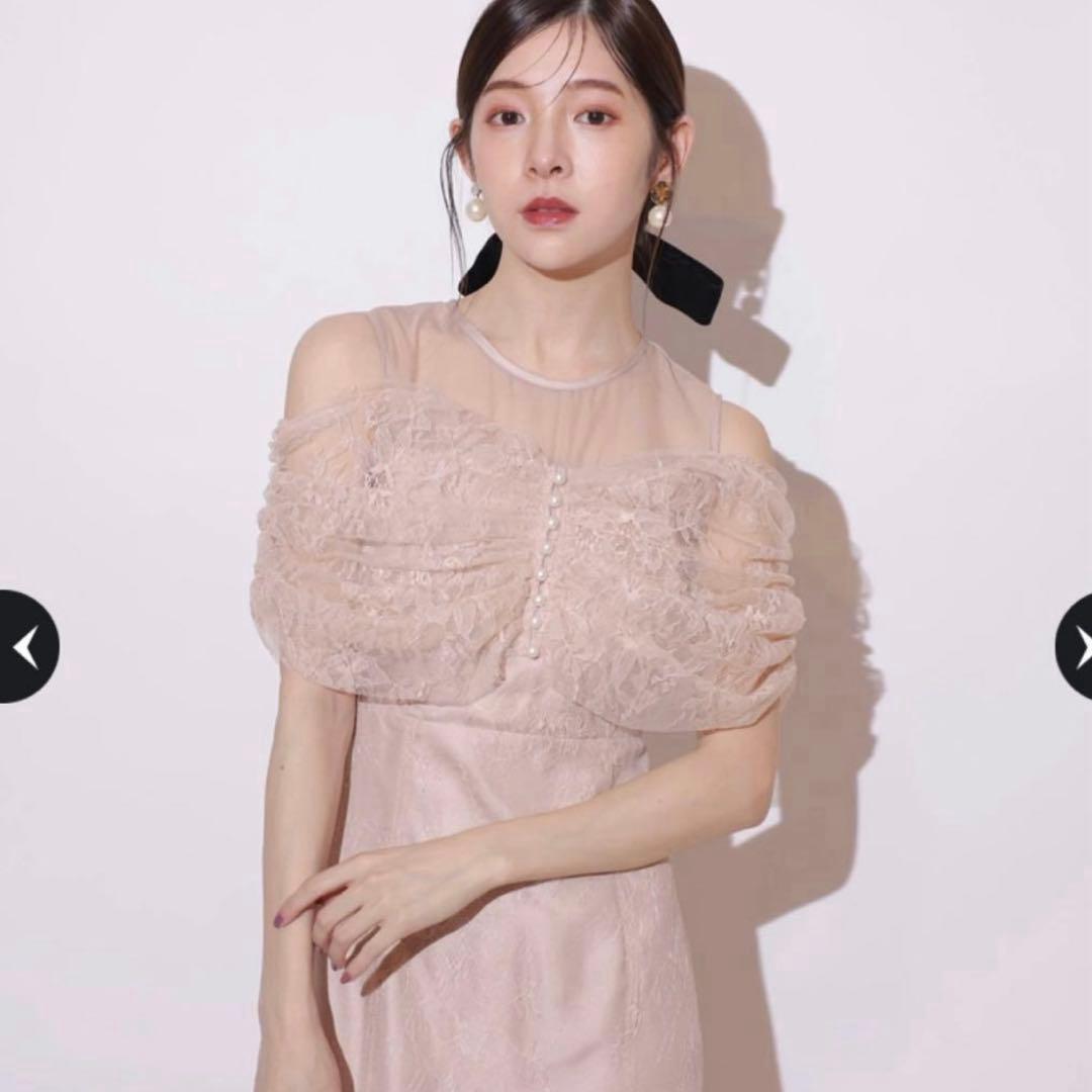 Rirandture オフショルレースマーメイドワンピース