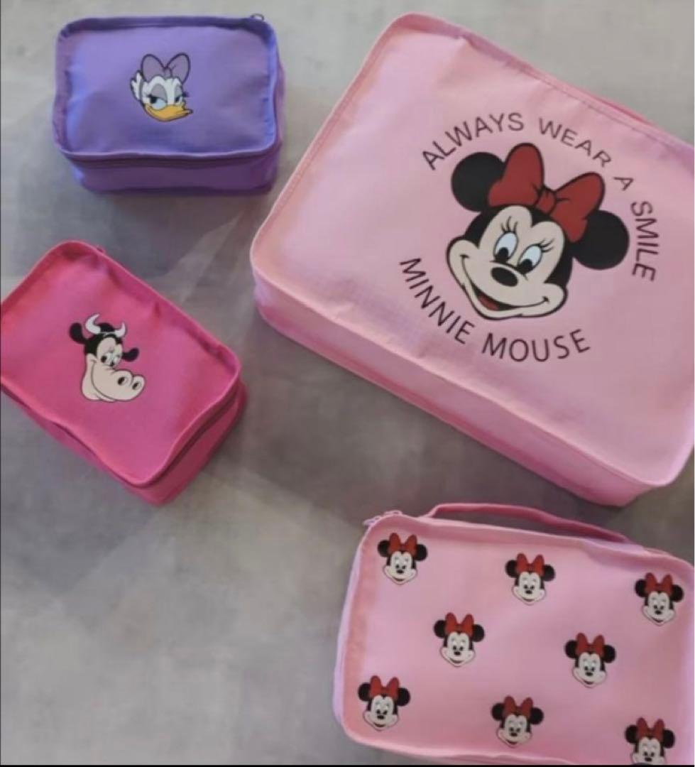 【新品未開封】WCJ ピンク　ミニー　トラベルバック　セット