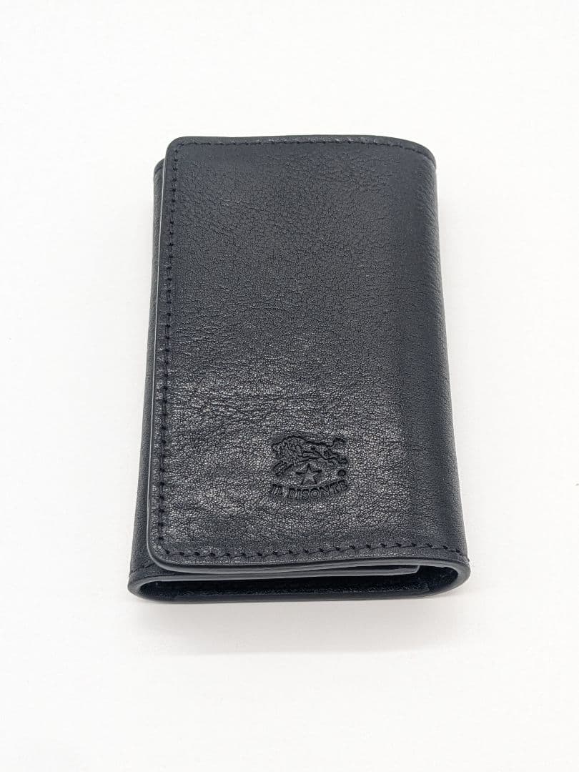 未使用品 イルビゾンテ キーケース ブラック ６連 レザー IL BISONTE