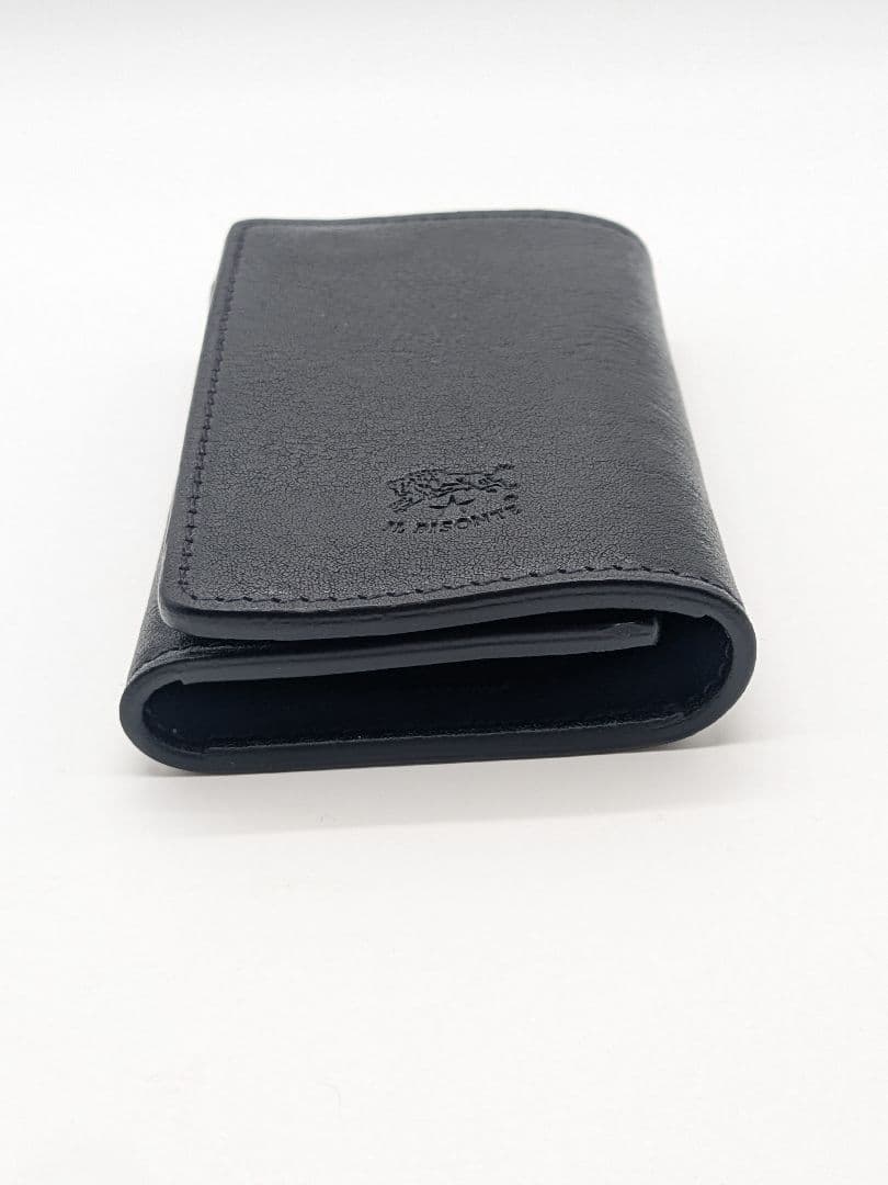 未使用品 イルビゾンテ キーケース ブラック ６連 レザー IL BISONTE