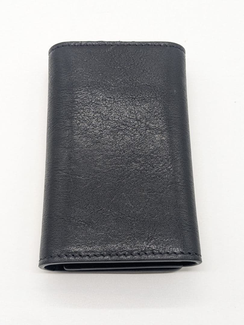 未使用品 イルビゾンテ キーケース ブラック ６連 レザー IL BISONTE