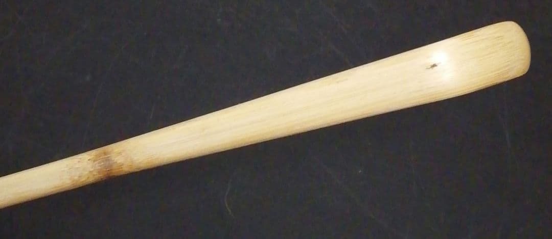 宗完書付　銘『埋火』　竹　茶杓　共箱　茶道具