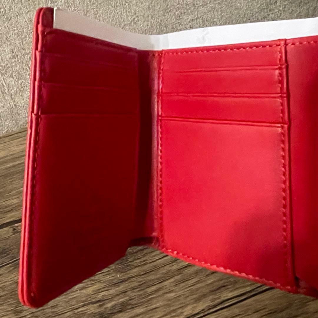 Vivienne Westwood 赤 三つ折り財布 新品未使用