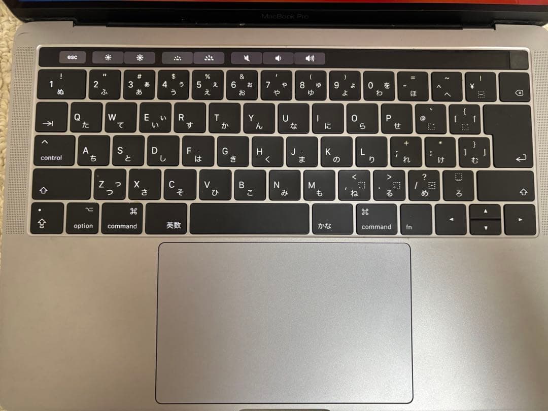 MacBook Pro2017 Touch Bar搭載モデル