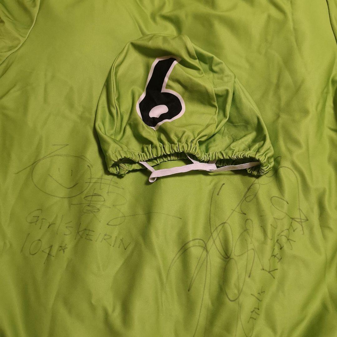 競輪選手　ガールズ競輪　石井寛子　石井貴子　石井姉妹　サイン入りユニフォーム