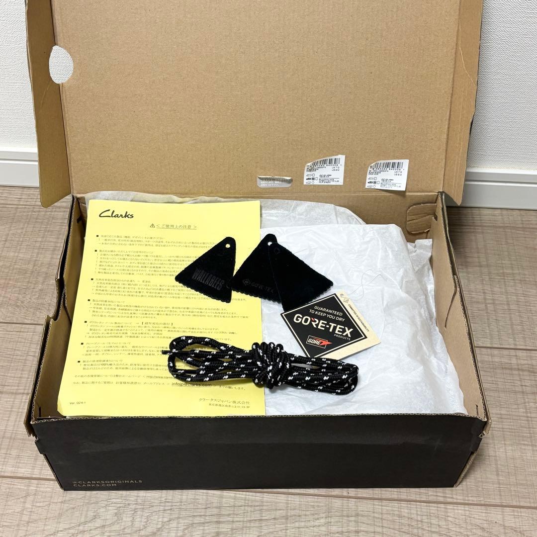 26.5cm GORE-TEX Clarks Wallabee クラークスワラ