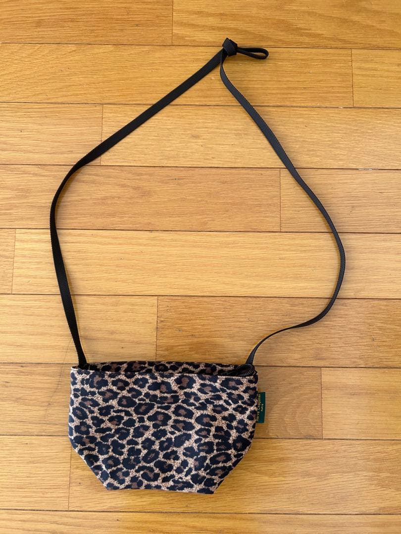 エルベシャプリエ ヒョウ柄 レオパード ミニショルダーバッグ ポシェット