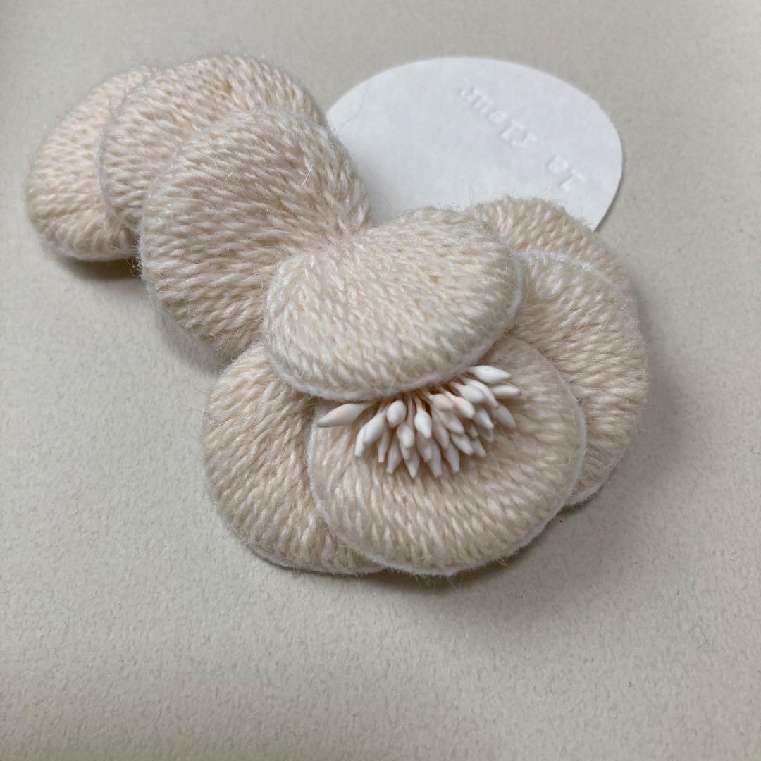 la fleur ミナペルホネン カメリア ブローチ