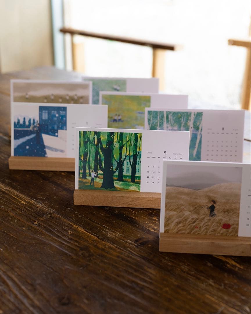 2026年　卓上カレンダー　5個セット　吹奏楽部編（送料込）