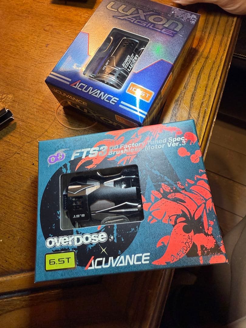 オーバードーズ overdose FTS3 新品モーター10.5T 載せ変え改