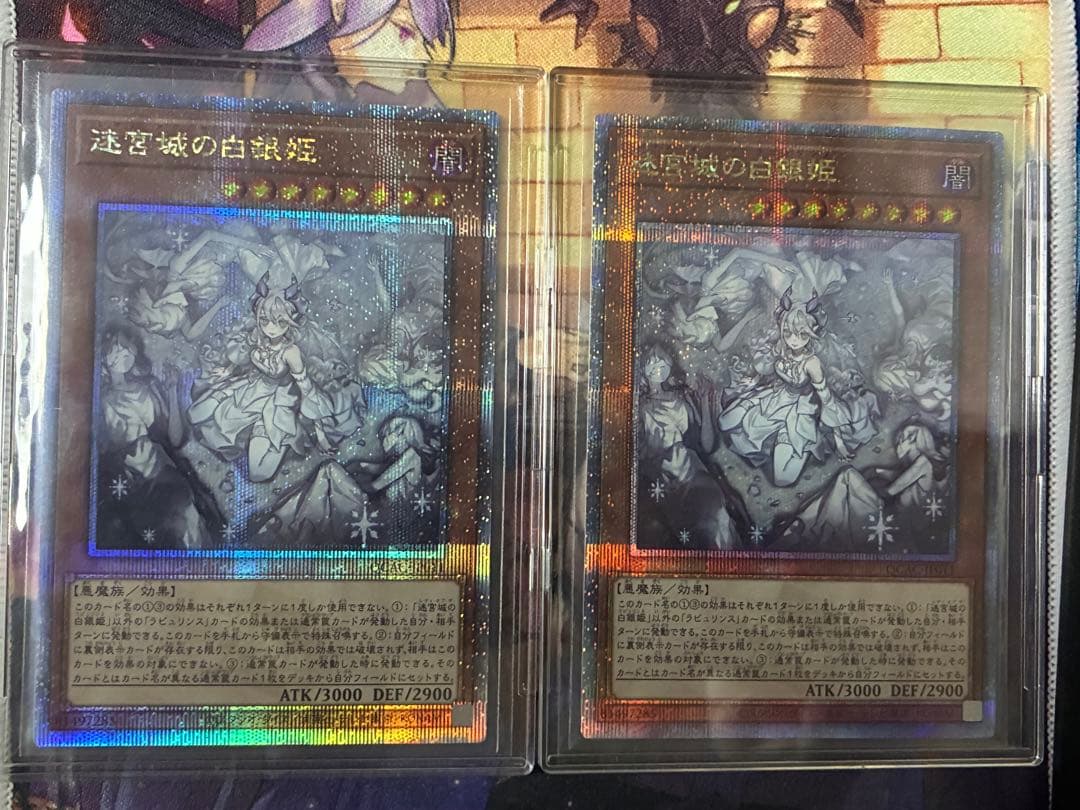 <美品> 迷宮城の白銀姫 25th 絵違い 2枚セット レディオブザラビュリンス