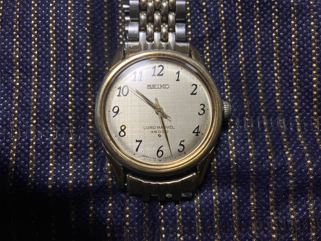 セイコー　ロードマーベル　5740-8000 手巻き　36000 稼動品