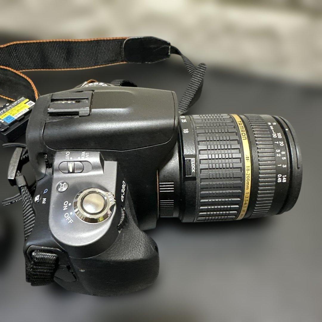 SONY α380 デジタル一眼レフカメラ　動作確認済　レンズセット　中古良品