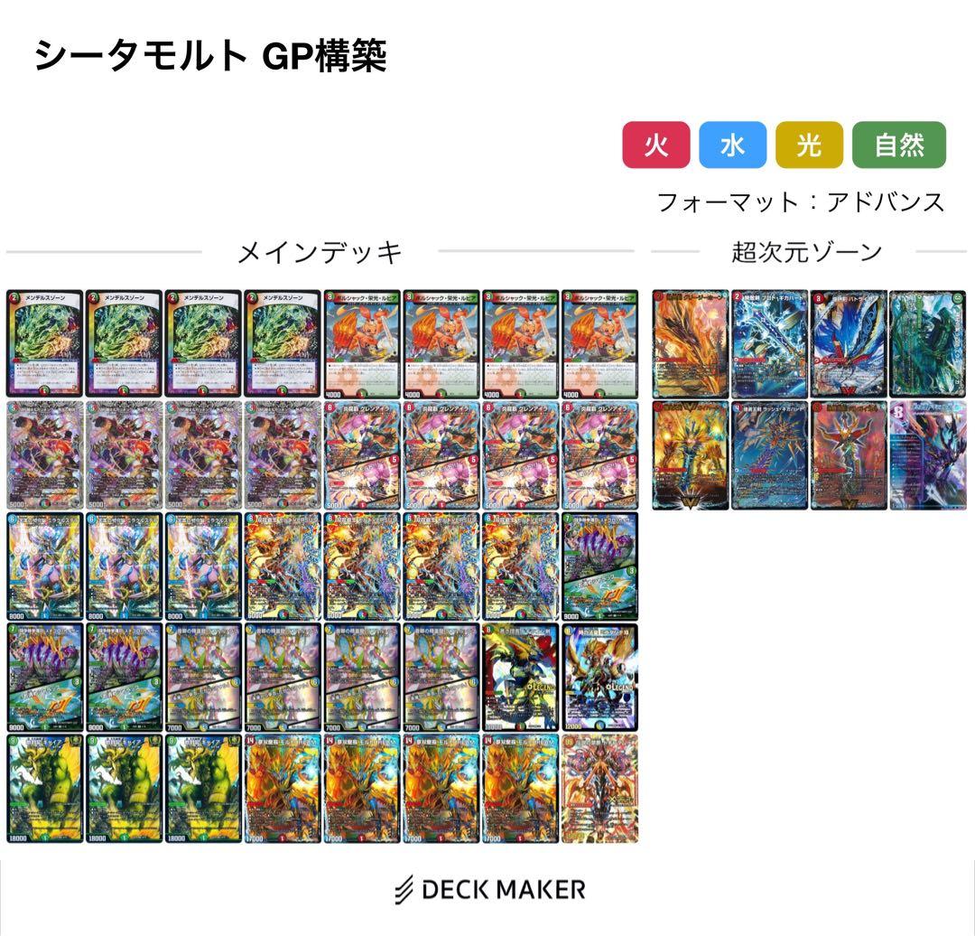 シータモルトversus デッキ GP優勝構築