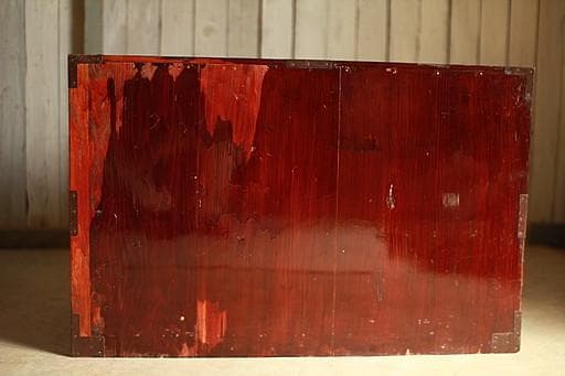 丸金具　庄内箪笥　抽斗4杯　ジャンク