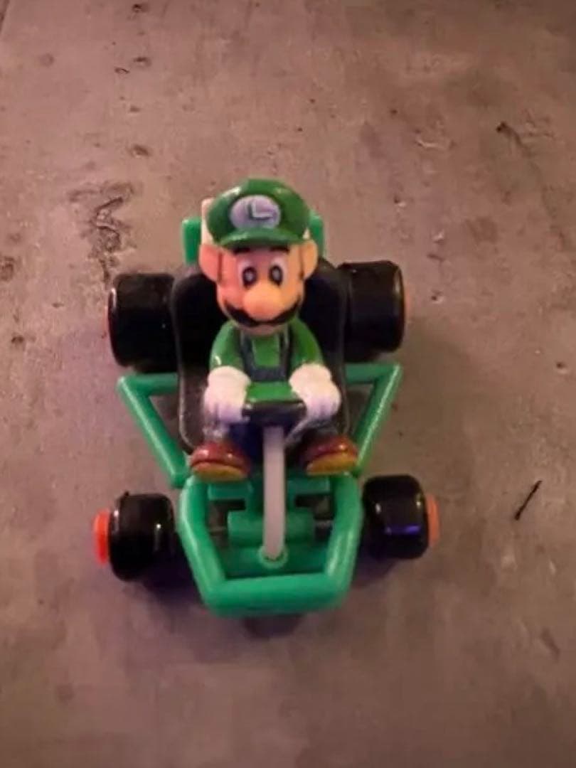 マリオカート64 ルイージ フィギュア レトロ ユージン yujin