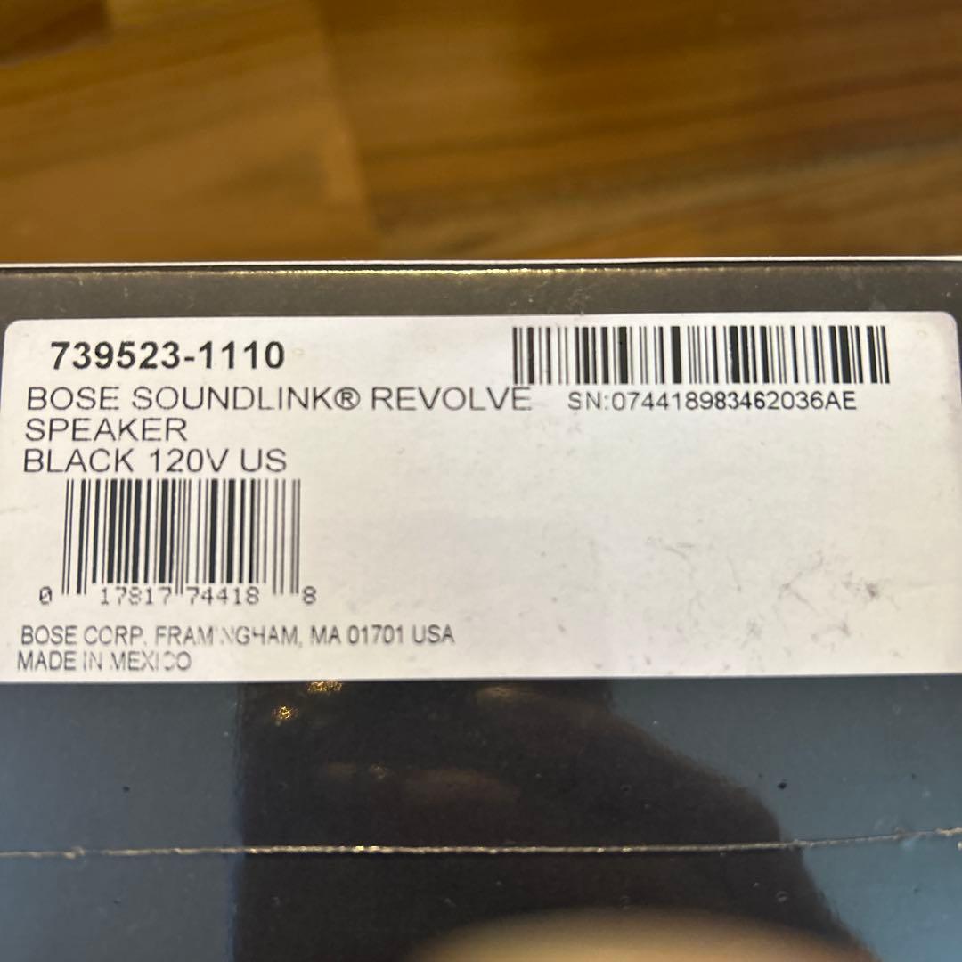 Bose SoundLink Revolve ワイヤレススピーカー