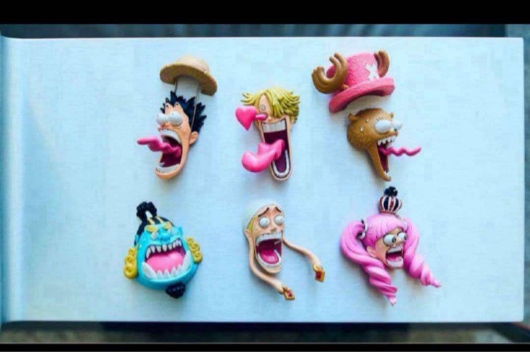 ONE PIECE ワンピース びっくり顔マグネット 第1弾 BOX