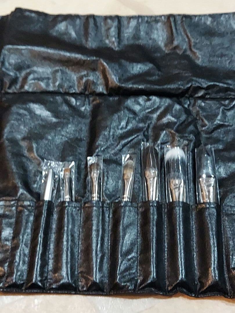 【6/19まで期間限定出品価格】白鳳堂メイクブラシセット 7本 ミントグリーン